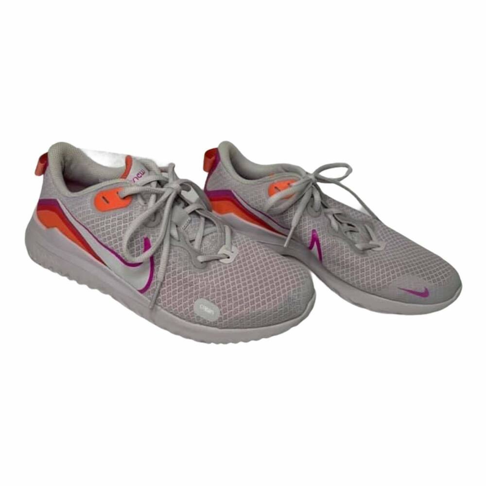 Nike Renew Ride 2 Womens Grey Orange‎ Fuchsia Size 7.5 CD0314-004